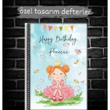 Anime And Your World İyi Ki Doğdun Özel Tasarım Defter