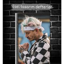 Anime And Your World J Balvin Özel Tasarım Defter