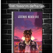 Anime And Your World Juice Wrld Özel Tasarım Defter