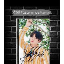 Anime And Your World Jungkook Imzalı Bts Özel Tasarım Defter