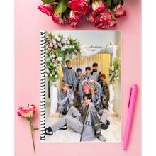 Anime And Your World T1419 Noa Sian Kevin Gunwoo Leo On Zero Kairi And Kio Özel Tasarım A4 Boyut Defter