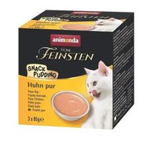 Animonda 3x85 gr Vom Feinsten Snack Pudding Tavuklu Yetişkin Kedi Pudingi