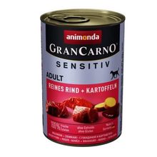 Animonda 400 Gr Gran Carno Sensitiv Sığırlı Patatesli Köpek Konserve Maması