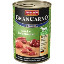 Animonda 400 gr GranCarno Adult Sığır Etli ve Ördek Yüreği Yaş Köpek Maması