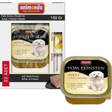Animonda Sığır Eti ve Patatesli Ezme 22x150 Gr Köpek Konservesi