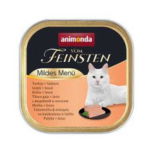 Animonda Vom Feinsten Hindili ve Somonlu 100 gr Kısırlaştırılmış Kedi Konservesi