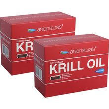 Aniqnaturals Krill Oil 2x60 Kapsül Balık Yağı