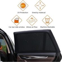 Ankaflex Exp 2 Adet Araba Gölgelik Araç Yan Cam Güneşlik Oto Perde Güneşliği Anne Bebek Çocuk Arka Cam Emzirme Örtüsü