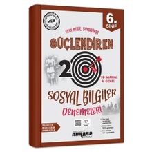 Ankara Yayıncılık 6. Sınıf Sosyal Bilgiler Güçlendiren 20 Deneme Sınavı