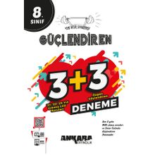 Ankara Yayıncılık Lgs 8. Sınıf Güçlendiren 3+3 Deneme