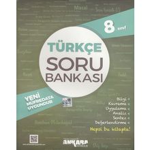 Ankara Yayınları 8. Sınıf Türkçe Güçlendiren Soru Bankası