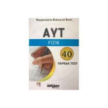 Ankara Yayınları AYT Fizik Yaprak Test