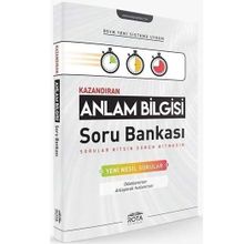 Anlam Bilgisi Kazandıran Soru Bankası Rty Rota Yayınları