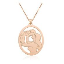 Anne&Bebek Rose Gümüş Kolye
