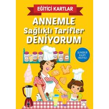 Annemle Sağlıklı Tarifler Deniyorum - Eğitici Kartlar - Ivan Nikolov Ivanov