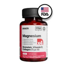 Anocin Magnezyum X4 Bromelain Kolajen Tip 2 Vitamin D 30 Tablet