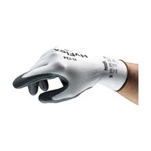 Ansell 11-724 Hyflex Siyah Beyaz Mekanik ve Kesilmeye Dayanıklı İş Eldiveni