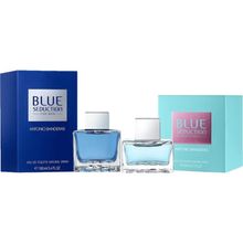 Antonio Banderas Blue Seduction EDT 100 ml Erkek Parfüm+Blue Seduction EDT 80 ml Kadın Parfümü Seti