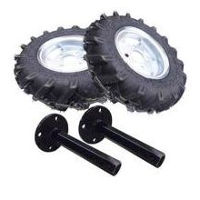 Antrac 27 mm Çapa Makinası Demir Teker ve Aks Takımı