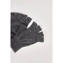 Antrasit Unisex Triko Kesik Eldiven Antrasit-Tek Ebat