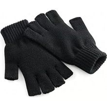 Antrasit Unisex Triko Kesik Eldiven Siyah-Tek Ebat