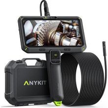 Anykit Çift Lensli Boroskop 6 Inc IPS Ekran 5 m Kablo Gözlem Kamerası
