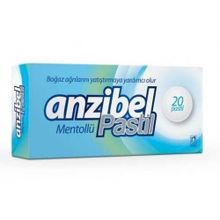 Anzibel Mentol Aromalı 20 Adet Pastil