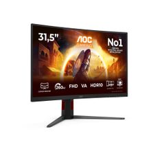 AOC C32G4Z 31.5 inç 260Hz 0.3ms Kavisli Gaming Monitör