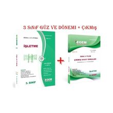 Aöf İşletme 3 Sınıf Güz 5. Dönem Konu Anlatımlı Soru Bankası + Çıkmış