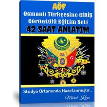 AÖF Osmanlı Türkçesine Giriş Görüntülü Eğitim Seti Enine Boyuna Eğitim