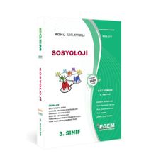 Aöf Sosyoloji 3 Sınıf Güz 5 Dönem Konu Anlatımlı Soru Bankası