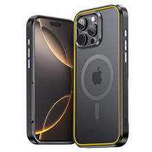 Aohi The Future Iphone 16 Pro Magsafe Siyah Uyumlu Telefon Kılıfı