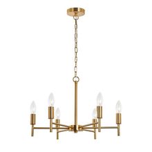 Apliqa 3327-06-GL Vaneo 6 Lı Gold Avize