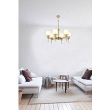 Apliqa 3421-06-FR Goldie 6'lı Eskitme Avize