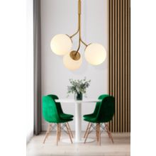 Apliqa 3'lü Artel Eskitme Salon Avize