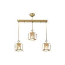 Apliqa Bonita Eskitme 3 Lü Sıralı Taşlı Salon Avize