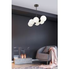 Apliqa Lema 6 Lı Siyah Salon Avize