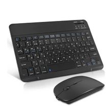 APPLE IPAD 6.Nesil A1893-A1954 9.7'''' Tablet için Uyumlu Slim Şarjlı Bluetooth Klavye ve Mouse Seti