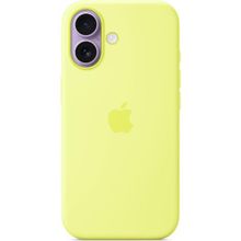 Apple iPhone 17 MagSafe Silikon Neon Sarı Kılıf