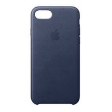Apple MQH82ZM/A Gece Mavisi Deri iPhone 8/7 Cep Telefonu Kılıfı