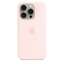 Apple MT1F3ZM/A iPhone 15 Pro MagSafe Silikon Uçuk Pembe Kılıf