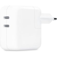 Apple MW2K3TU/A 35 Watt Çift Usb-C Bağlantı Noktalı Beyaz Güç Adaptörü