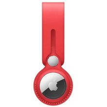 Apple Red Mk0v3zm/A Product Airtag Leather Loop