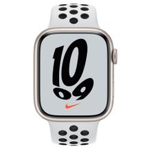 Apple Watch Nike Series 7 45 mm Yıldız Işığı Alüminyum Kasa Akıllı Saat
