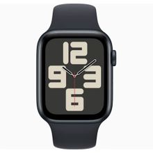 Apple Watch Se 2023 40 mm Gece Yarısı Alüminyum Kasa Spor Kordon Akıllı Saat Teşhir- Outlet