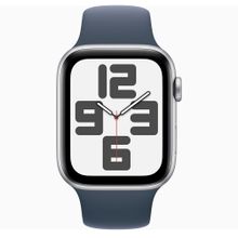 Apple Watch SE 2023 44 mm Gps + Cellular Gümüş Alüminyum Kasa Spor Kordon Akıllı Saat