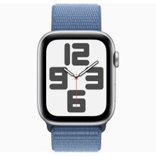 Apple Watch SE 2023 44 mm Gps + Cellular Gümüş Alüminyum Kasa Spor Loop Akıllı Saat