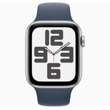 Apple Watch SE 2023 44 mm Gümüş Alüminyum Kasa Spor Kordon Akıllı Saat