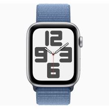 Apple Watch SE 2023 44 mm Gümüş Alüminyum Kasa Spor Loop Akıllı Saat