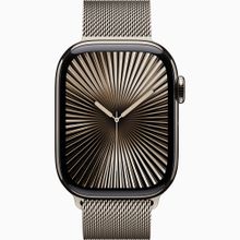 Apple Watch Series 10 GPS + Cellular 46 mm Natürel Titanyum Kasa Milano Loop Kordon Akıllı Saat